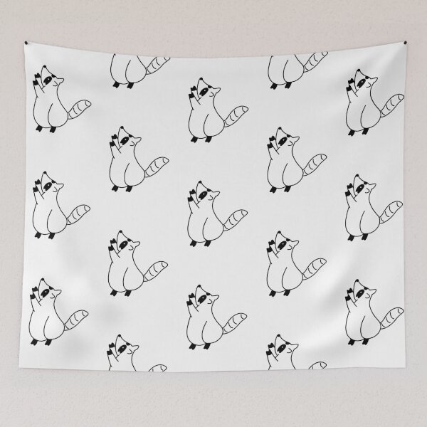 Item preview, Cute Raccoon Illustration  | Simple & Minimalist Design designed and sold by RM-Journey.