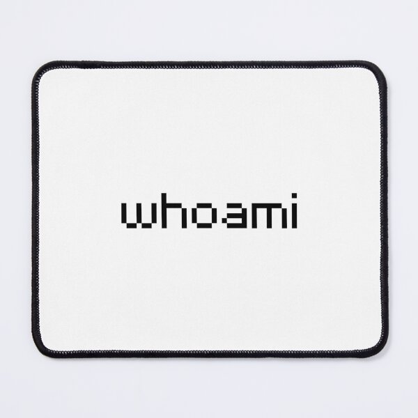 Item preview, 'whoami' Pixel Art Command Line designed and sold by AwkwardPinecone.
