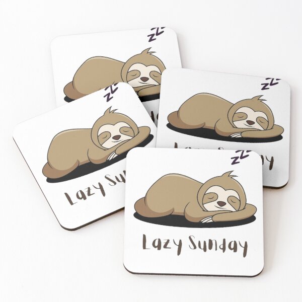 Item preview, Lazy Sunday Sloth designed and sold by CamiGraphix.