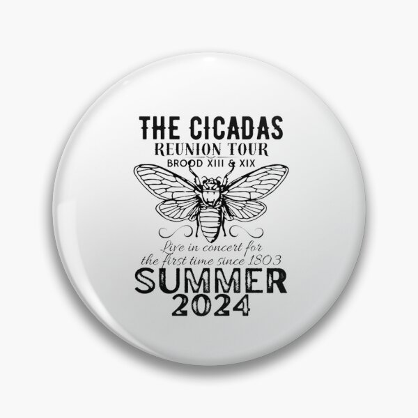 Item preview, Reunion Tour Swarm Cicadas Brood XIII XIX Summer 2024 designed and sold by stylechoc.
