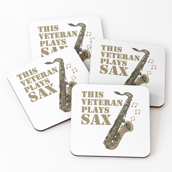 Item preview, This Veteran Plays Sax, Saxophone Saxophonist Woodwind Musician designed and sold by doodlerob.