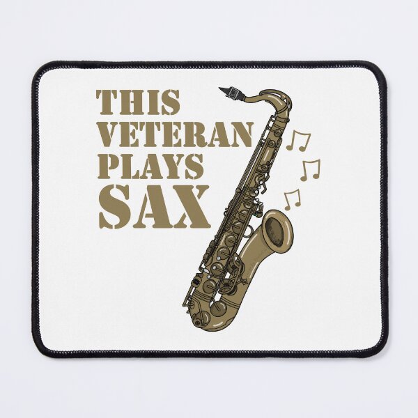Item preview, This Veteran Plays Sax, Saxophone Saxophonist Woodwind Musician designed and sold by doodlerob.