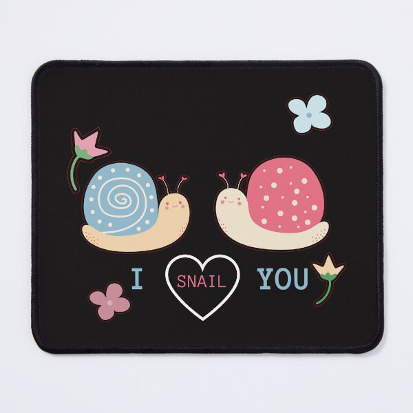 Item preview, Snails lover designed and sold by La-Nuna.