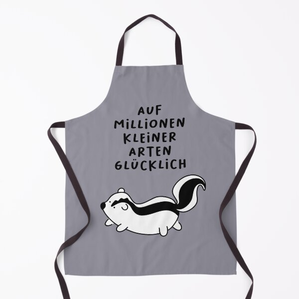 Item preview, Glücklich auf eine Million kleine Weisen | Cute Skunk Illustration designed and sold by RM-Journey.