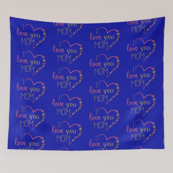 Item preview, I LOVE YOU MOM designed and sold by sundos.