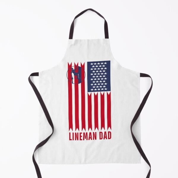 Item preview, Fathers Day Lineman dad american flag 4Th Of july designed and sold by MotivaChic.