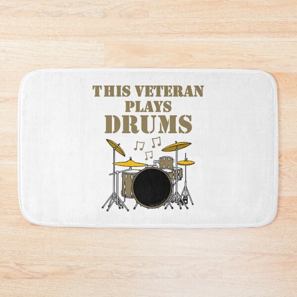 Item preview, This Veteran Plays Drums, Drummer Percussionist Musician designed and sold by doodlerob.
