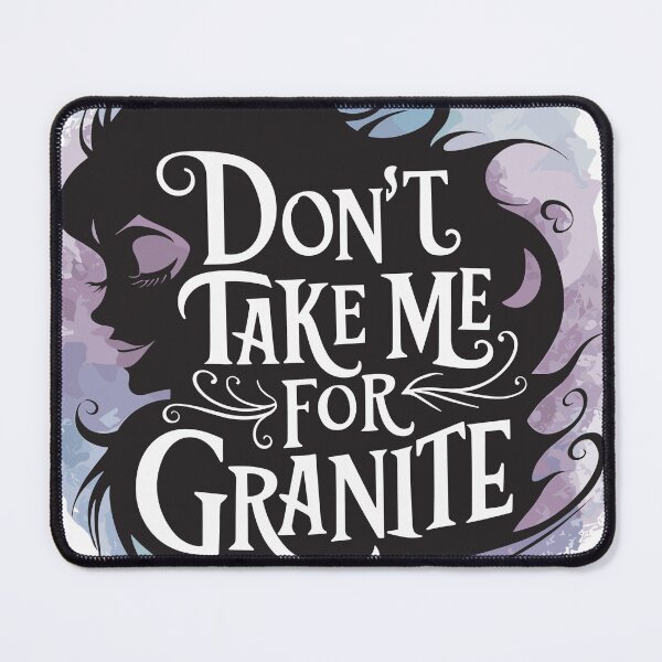 Item preview, Don't take me for granite, geology joke pun designed and sold by samjretro.