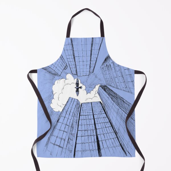 Item preview, Metropolis Skyview - Soaring Bird Sketch designed and sold by lloreleya.