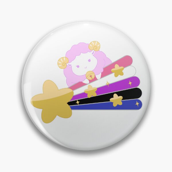 Item preview, Genderfluid Pride Sheep-chan designed and sold by usakoneko.
