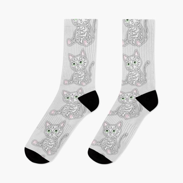 Item preview, White cloudy robot cat designed and sold by blackygoldcat.