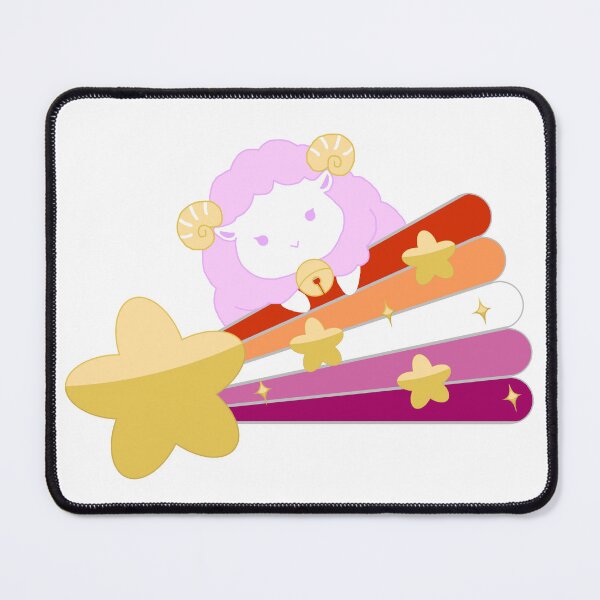 Item preview, Lesbian Pride Sheep-chan designed and sold by usakoneko.