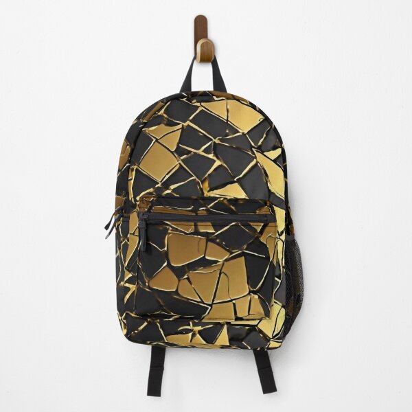 Item preview, Broken Pieces of Black and Gold designed and sold by Tree45.