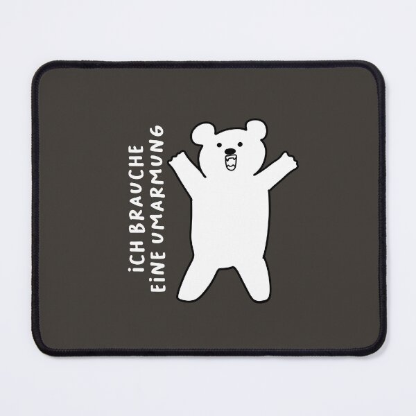 Item preview, Ich brauche eine Umarmung | Cute Bear Illustration designed and sold by RM-Journey.