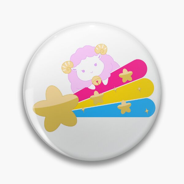 Item preview, Pansexual Pride Sheep-chan designed and sold by usakoneko.