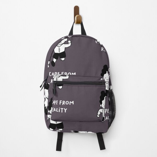 Item preview, Escape From Reality | Cute Illustration of a Boy Running with Fear designed and sold by RM-Journey.