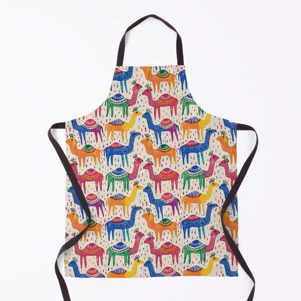 Item preview, Colorful camels on cream background designed and sold by SmarterThingz.