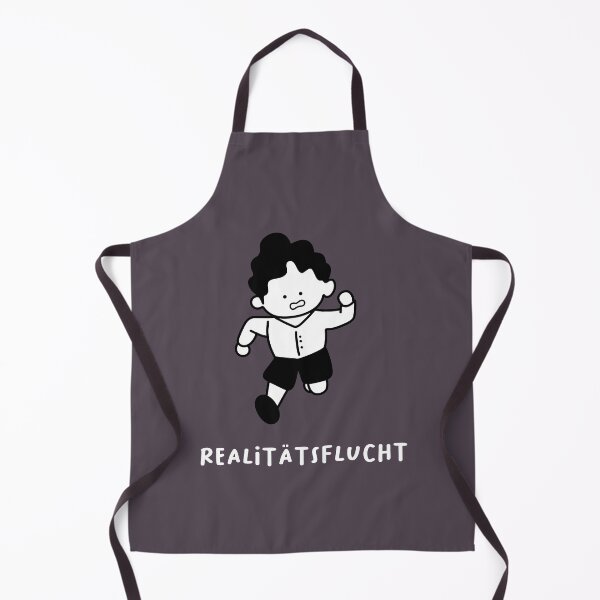 Item preview, Flucht aus der Realität | Cute Illustration of a Boy Running with Fear designed and sold by RM-Journey.