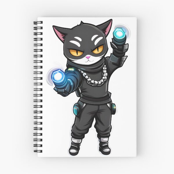 Item preview, DroidCat designed and sold by Lia's AI Art.