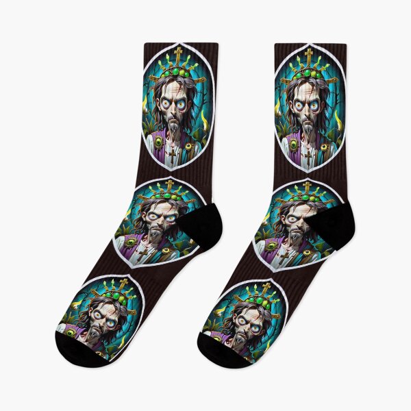 Item preview, Cool Jesus Zombie Christ designed and sold by TheArtOfPat.