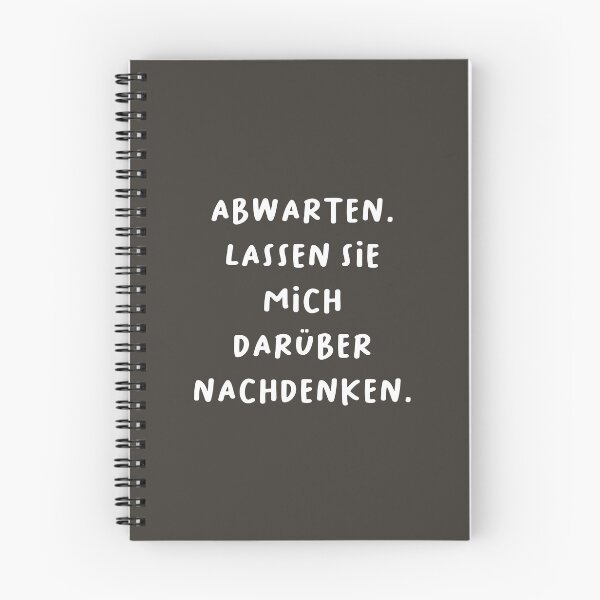 Artikelvorschau, WARTE. LASS MICH DAS ÜBERDENKEN entworfen und verkauft von RM-Journey.