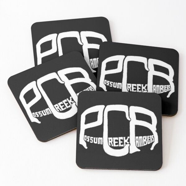 Item preview, PCR White Logo designed and sold by Possum Creek Ramblers.