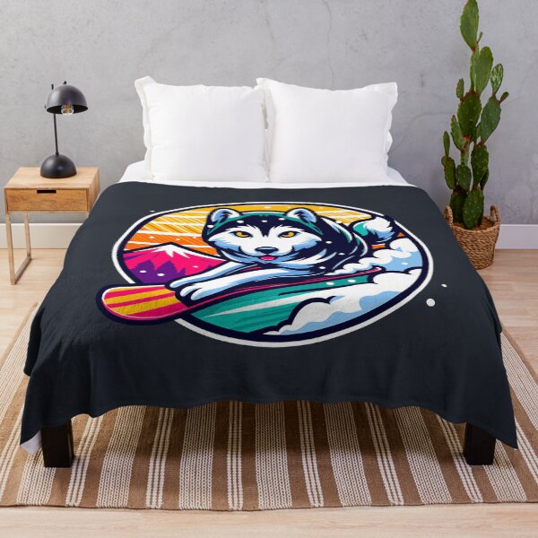Item preview, Husky snowboarding designed and sold by WildHorizons77.