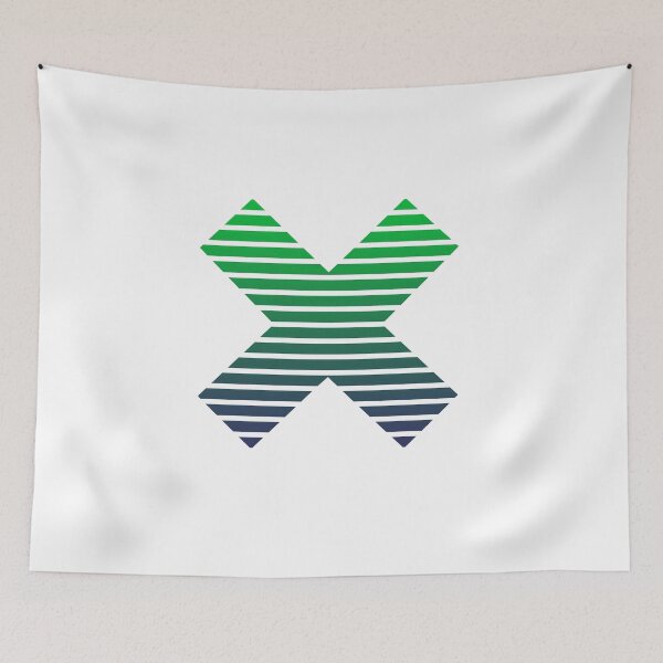 Item preview, Cross symbol gradient lines designed and sold by Endorfin Garment.