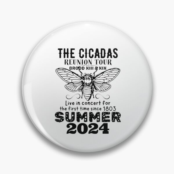 Item preview, Reunion Tour Swarm Cicadas Brood XIII XIX Summer 2024 designed and sold by stylechoc.