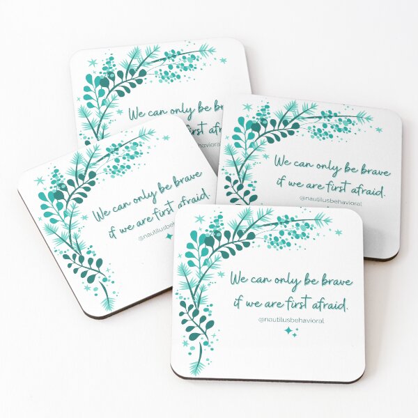 Item preview, We Can Only Be Brave if We Are First Afraid designed and sold by nautilushealth.