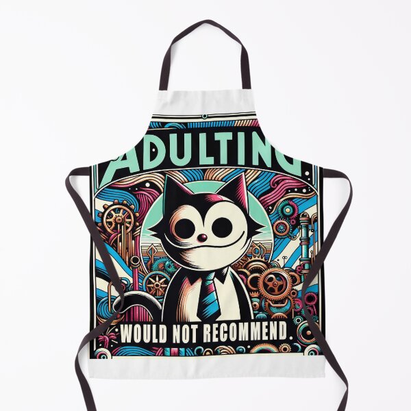 Item preview, Adulting: would not recommend - Felix The Cat designed and sold by deepglitchart.