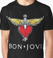 bon jovi tour 2018 mandir logo Graphic T-Shirt