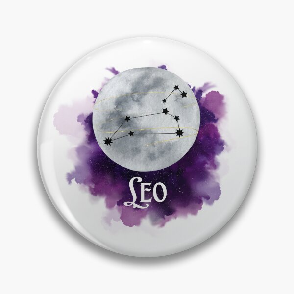 Item preview, Leo Star Sign Astrology Full Moon designed and sold by WildWoodlandWitch.