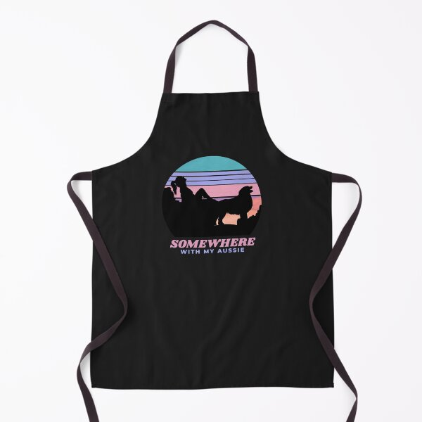 Item preview, Somewhere With My Aussie Womens Adventurous Australian Shepherd designed and sold by Guarddogdrive.