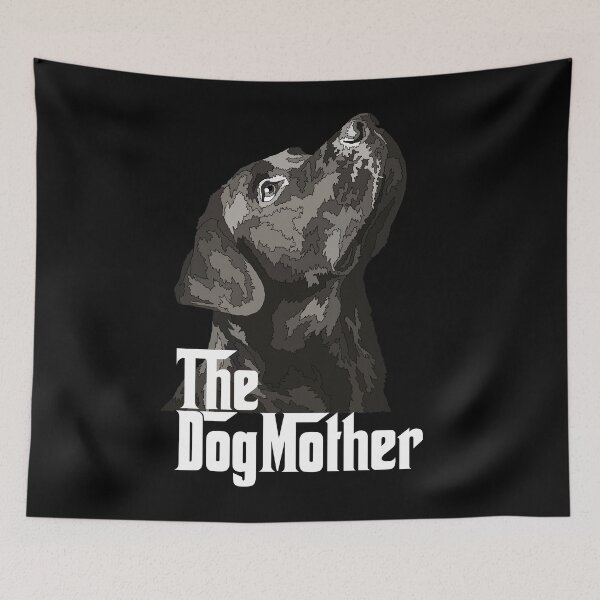 Item preview, The Dog Mother Black Labrador designed and sold by Just-Arts-4U.