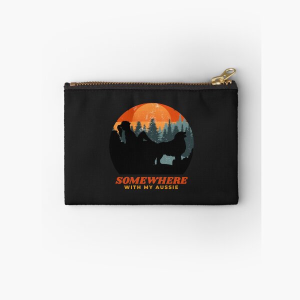 Item preview, Somewhere With My Aussie Womens Adventurous Australian Shepherd designed and sold by Guarddogdrive.