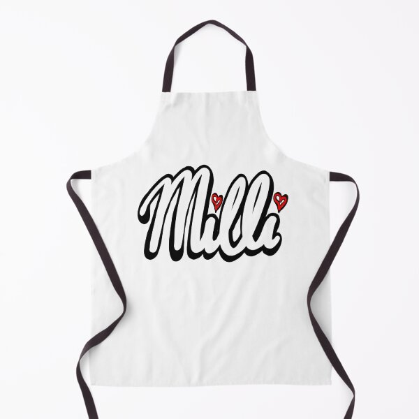 Item preview, Milli popular girls first name in white. Personalized personalised customised name Milli designed and sold by Artonmytee.