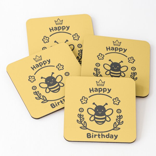 Item preview, Happy Birthday Bee Crown designed and sold by SweetClicks123.