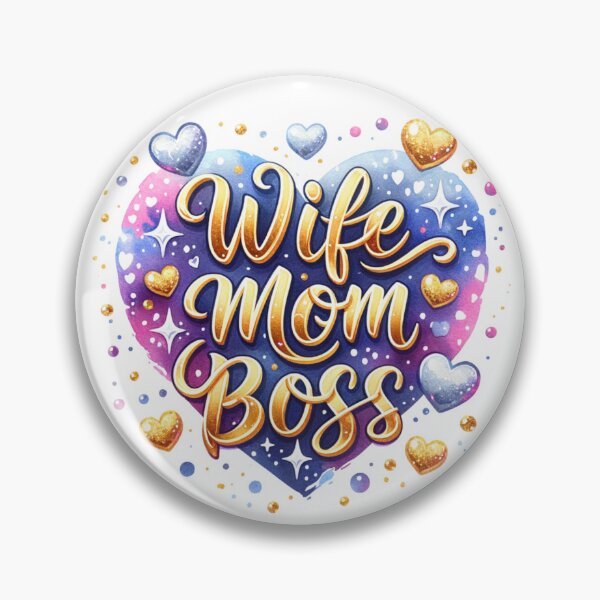 Item preview, Wife Mom Boss designed and sold by EnchantedEvents.