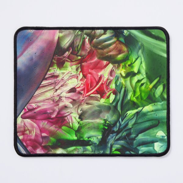 Item preview, Rotated Vibrant Handmade Encaustic Wax Melted Abstract 3D designed and sold by ScotlandArtist.