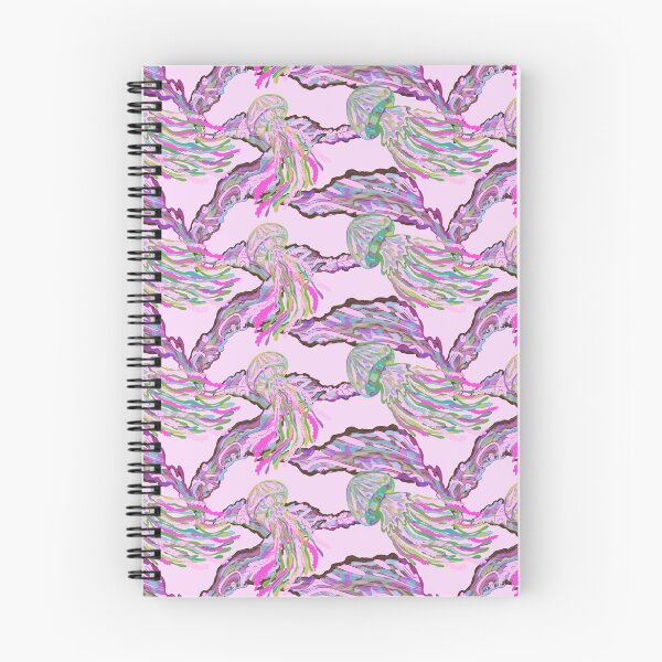 Item preview, Wavy Jellyfish Colorful Sea Animals designed and sold by NayaChu.