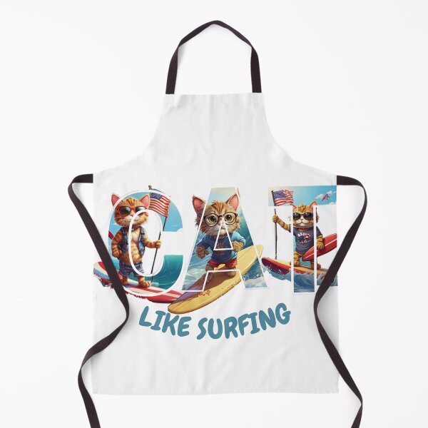 Item preview, Cat like surfing designed and sold by DesignNadine.