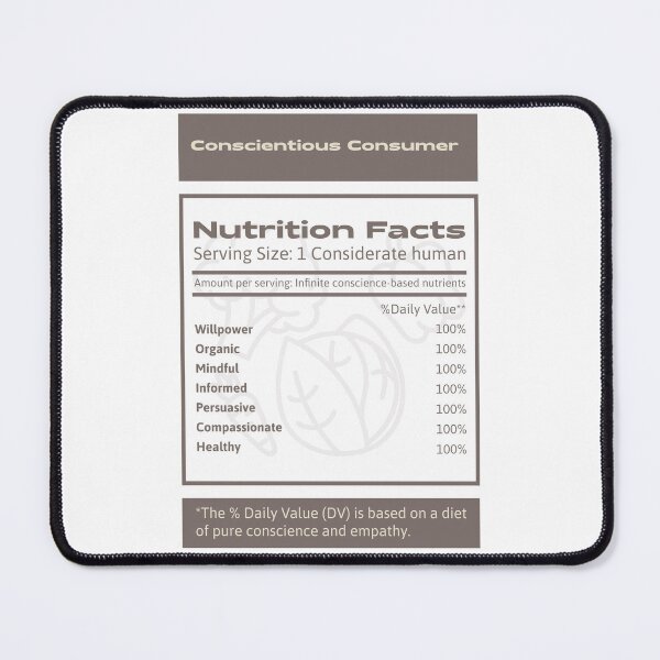 Item preview, Conscientious Consumer T-shirt designed and sold by CoCre8tive.