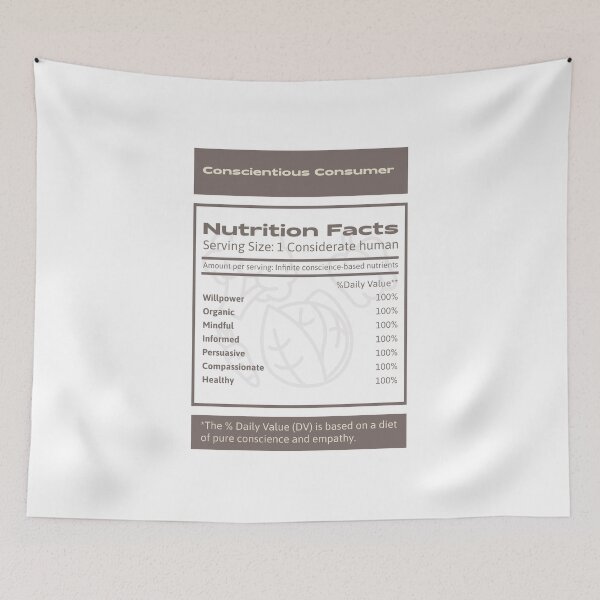Item preview, Conscientious Consumer T-shirt designed and sold by CoCre8tive.