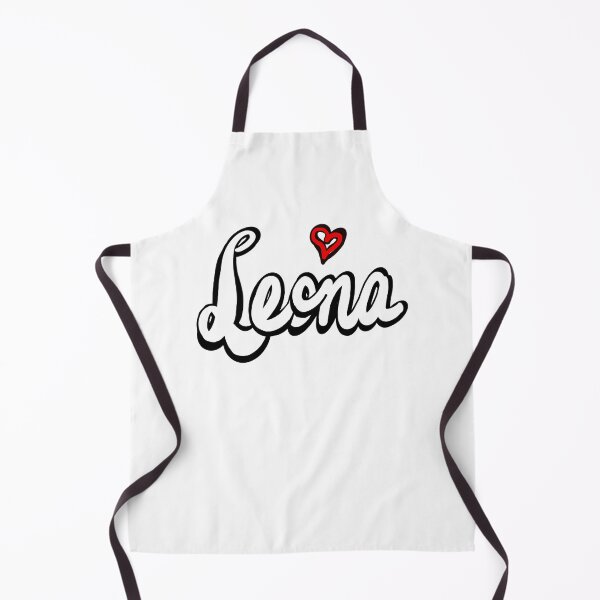 Item preview, Leona popular girls first name in white. Personalized personalised customised name Leona designed and sold by Artonmytee.