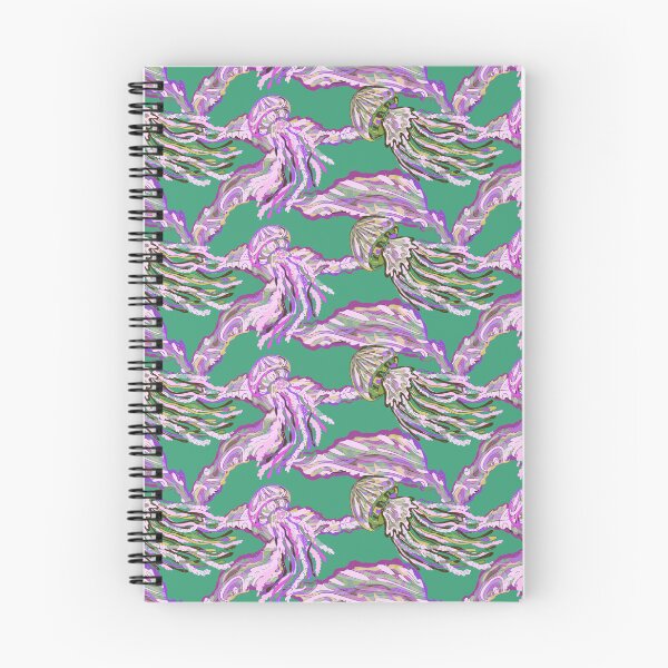 Item preview, Wavy Jellyfish Colorful Sea Animals designed and sold by NayaChu.