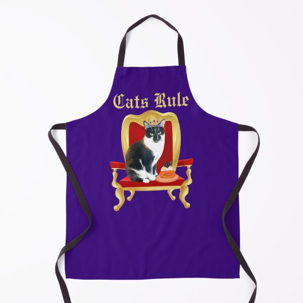 Item preview,  ‘Cats Rule’ with royal cat for Cat Lovers designed and sold by vwagenet.