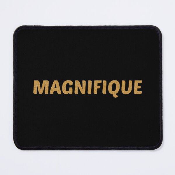 Item preview, Magnifique | Quote | Glitter text | Gold | designed and sold by GeorgetaHere.