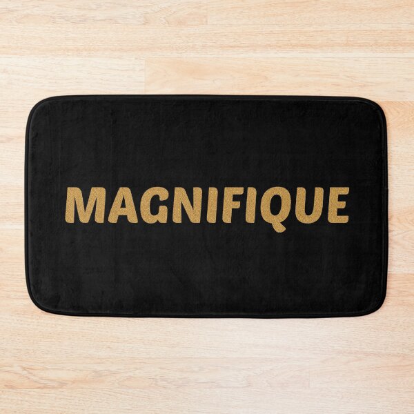 Item preview, Magnifique | Quote | Glitter text | Gold | designed and sold by GeorgetaHere.