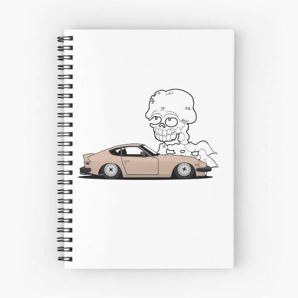 Item preview, Datsun 280z Japanese Skelleton designed and sold by Slammed Sketches.